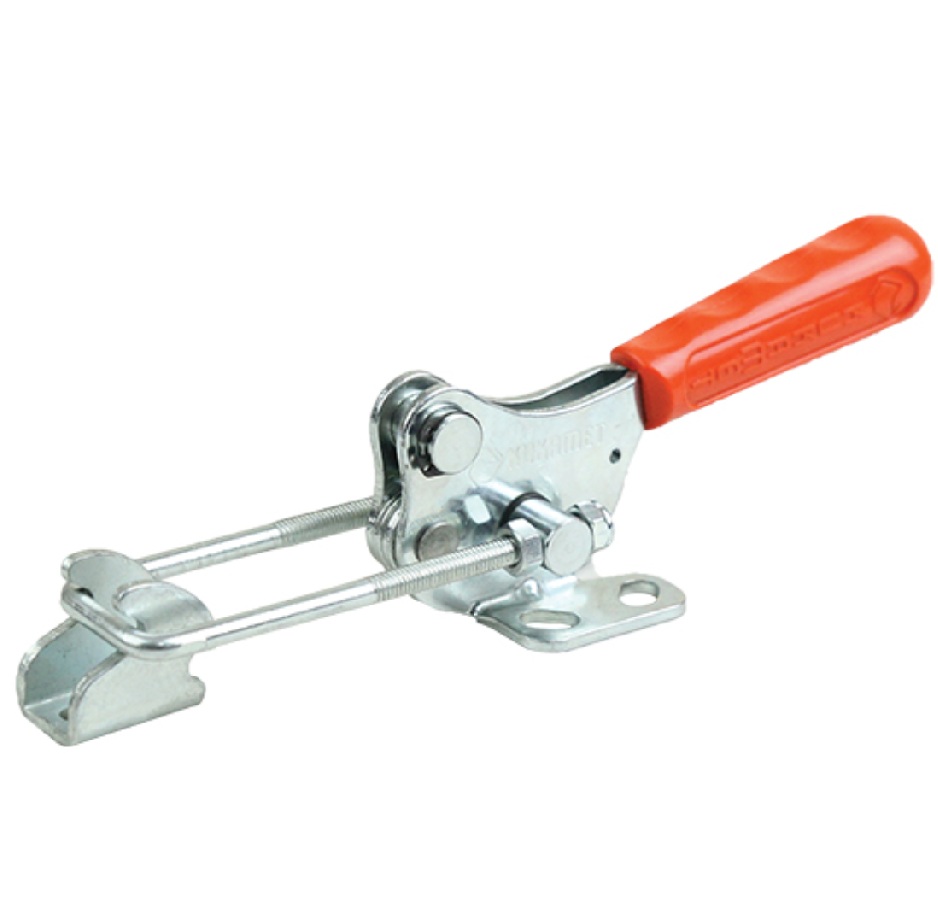 311 - GRAMPO DE FIXAÇÃO HORIZONTAL COM GANCHO EM U