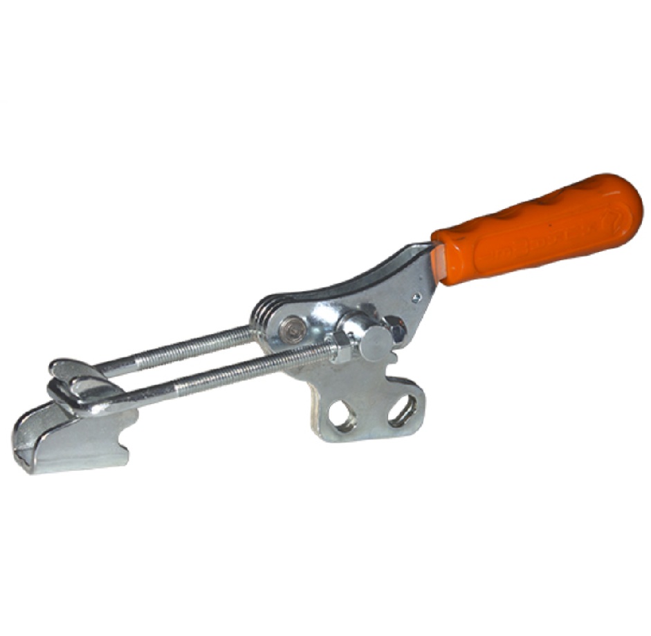 332 - GRAMPO DE FIXAÇÃO HORIZONTAL COM GANCHO EM U