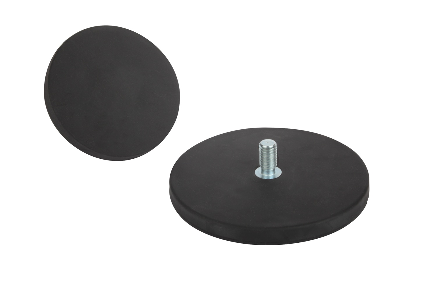 PA5640 - MAGNETICO COM PERNO ROSCADO E REVESTIDO A BORRACHA