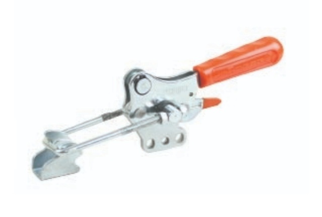 312-L - GRAMPO DE FIXAÇÃO HORIZONTAL COM GANCHO EM U COM TRAVÃO