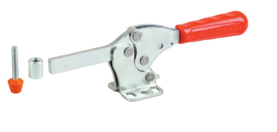 111-D - GRAMPO DE FIXAÇÃO HORIZONTAL - BRAÇO SOLIDO