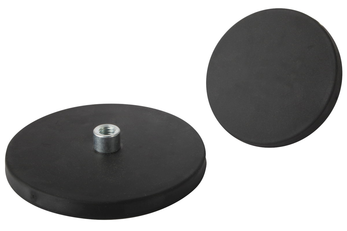 PA5630 - MAGNETICO COM PERNO DE ROSCA INTERIOR REVESTIDO COM BORRACHA