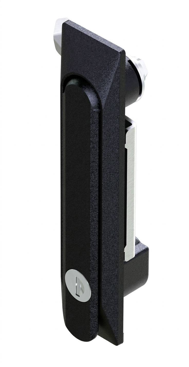 Fecho Manivela em Zamak para Varetas Redondas - 160mm