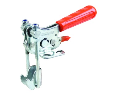 351-L - GRAMPO DE FIXAÇÃO VERTICAL COM GANCHO EM U COM TRAVÃO