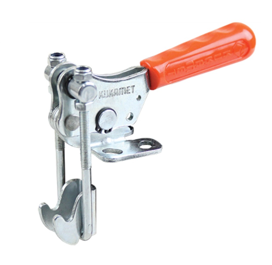 351 - GRAMPO DE FIXAÇÃO VERTICAL COM GANCHO EM U