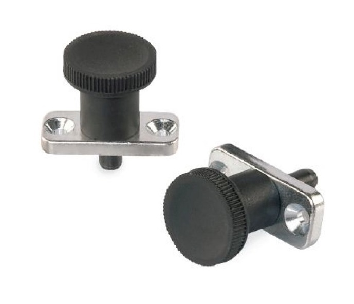 PA6701 - POSICIONADOR CORPO EM FLANGE EM AÇO ZINCADO OU INOX 