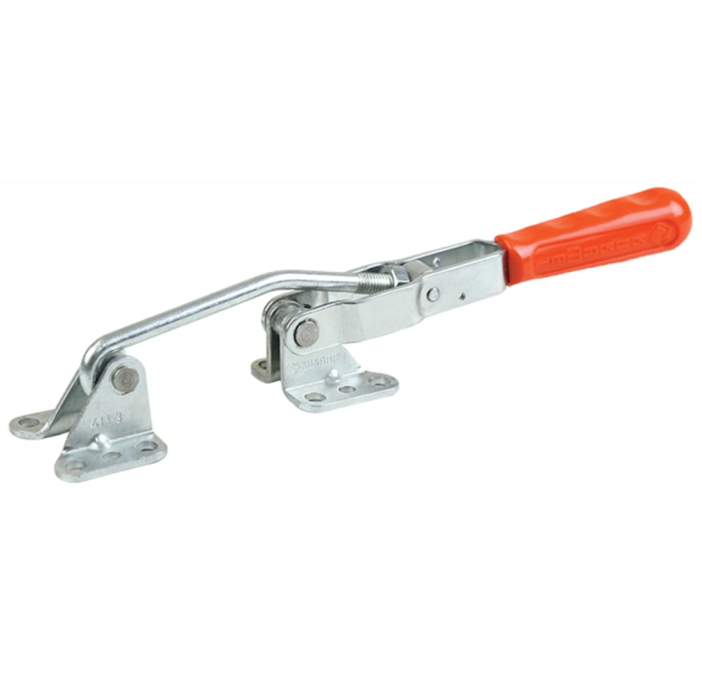 411 - GRAMPO DE FIXAÇÃO HORIZONTAL COM BRAÇO EM C - GANCHO