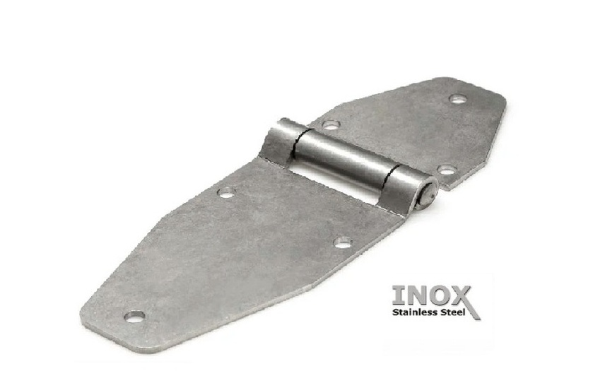 Dobradiça Plana 191x65 C/ 6 Furos