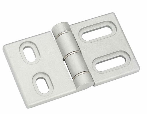 Dobradiça 45x80 Regulavel em Aluminio