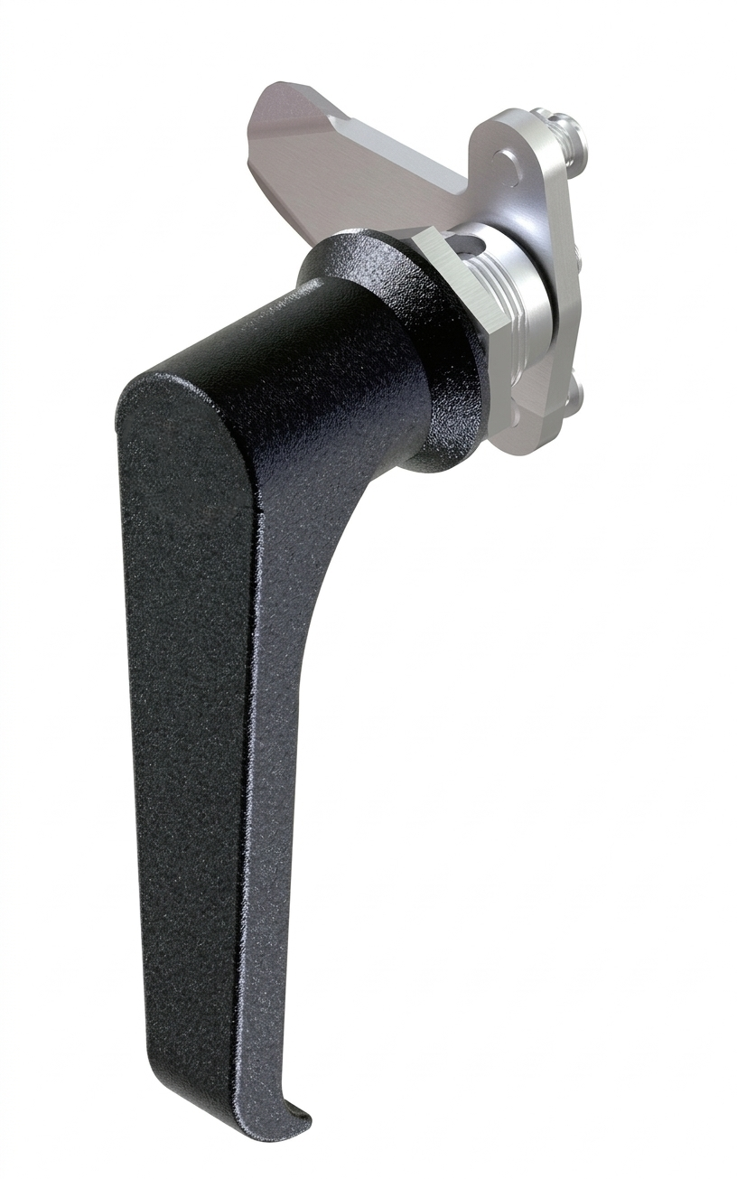 Fechadura com Punho em L Corpo 18mm