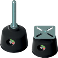Foot with wheel “Magic”