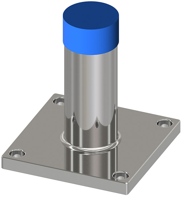 Stainless Steel, Hygienic Support