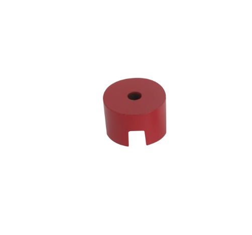 MAGNETICO REDONDO EM U VERMELHO, D.13 ALNICO 7N