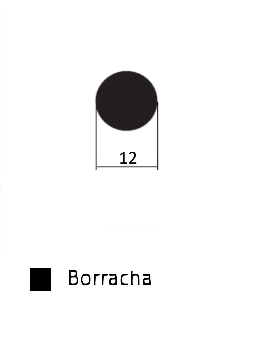Perfil Cordão Esponjoso D.12