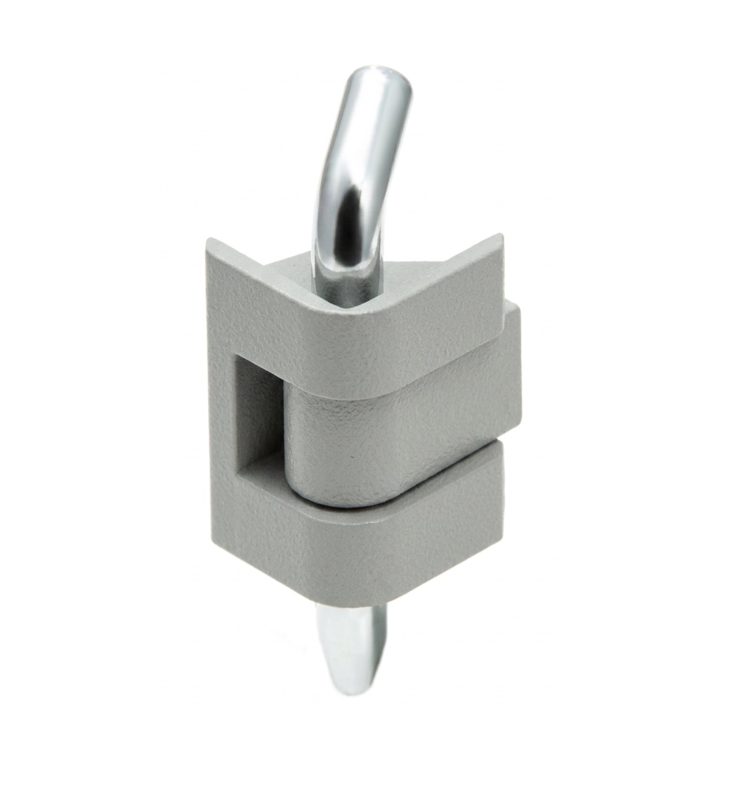 Dobradiça De Canto Zamak RAL 7035