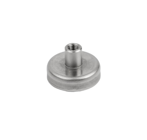 MAGNÉTICO FERRITE CORPO EM INOX M05, D=25, H7  32N