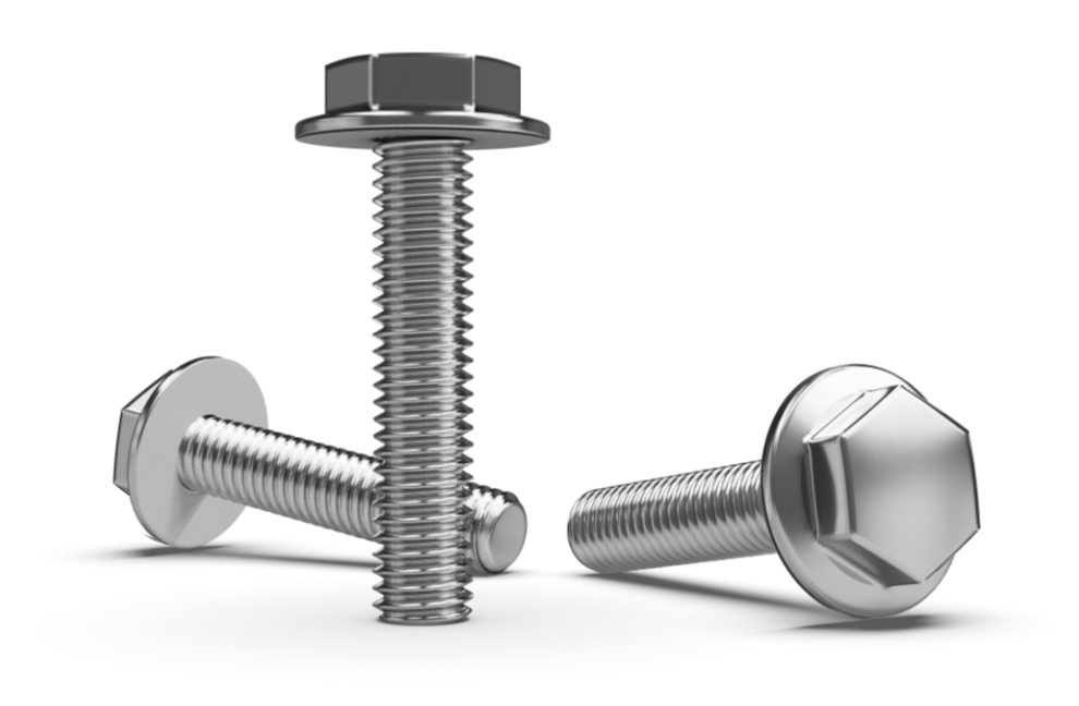 Low-profile hygienic screw