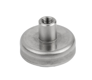 MAGNÉTICO FERRITE CORPO EM INOX M05, D=63, H10  280N
