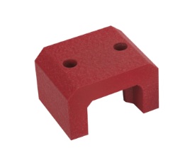 MAGNETICO RETANGULAR EM U VERMELHO 70X57 ALNICO 320N