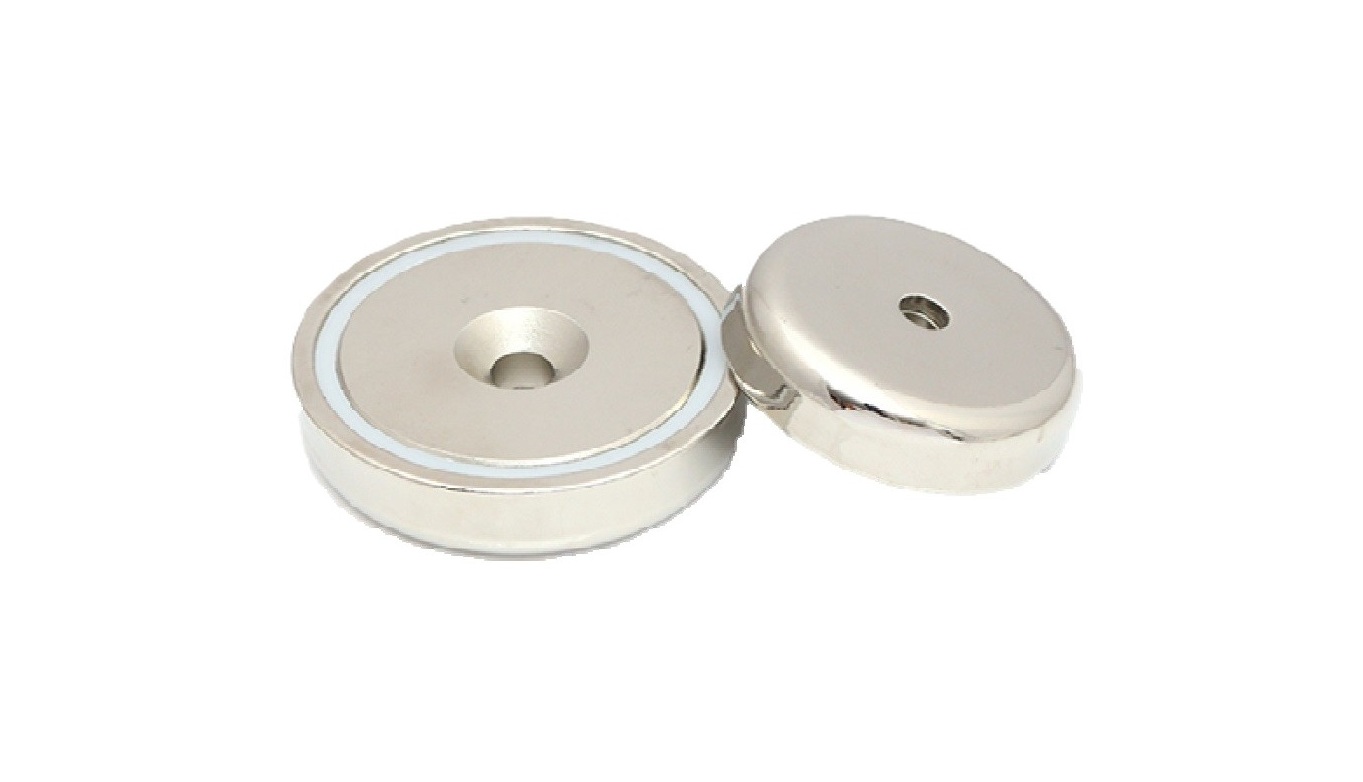 Magnetico Neodymium c/ furo Cónico 250Kg