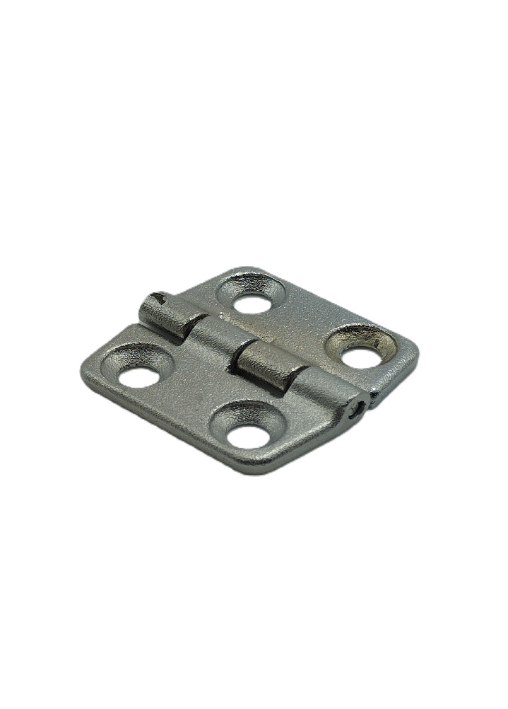 Dobradiça Zamak Furada 30x29 Anodizada