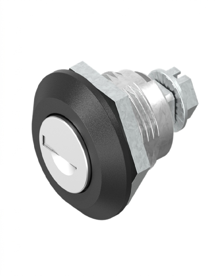 Fecho ¼ Zamak Preto C/ Chaves Diferentes - SW