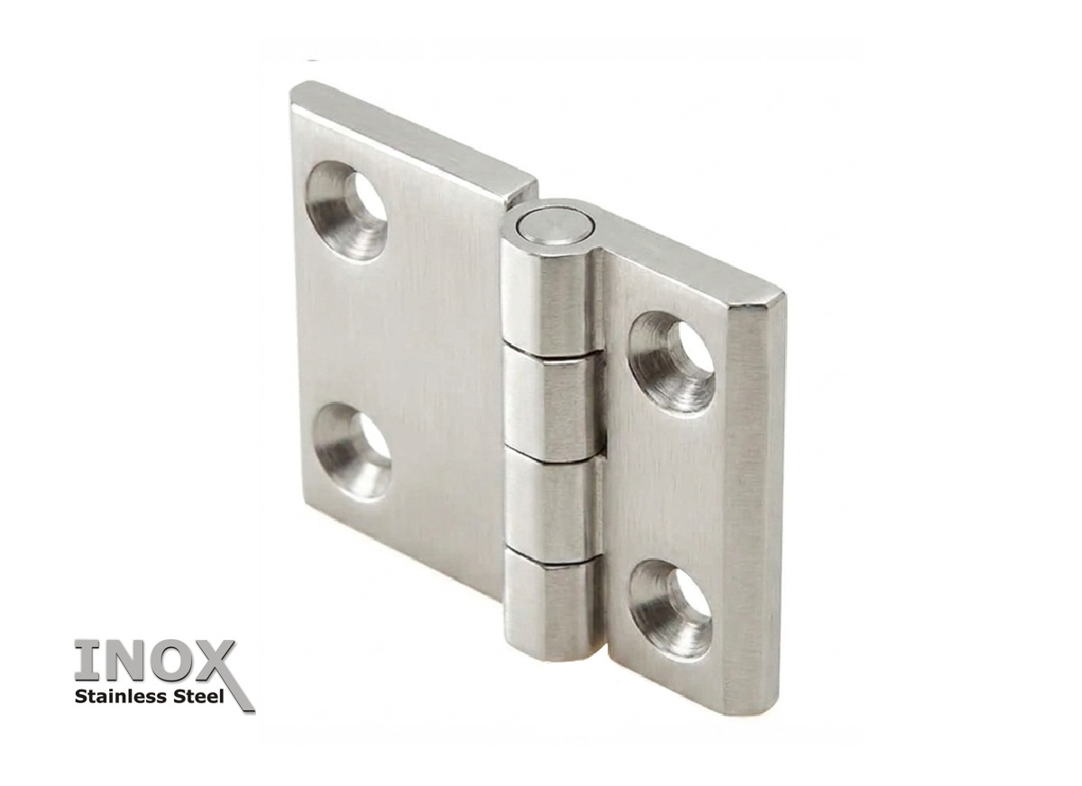 Dobradiça INOX 316 Furada 50x63