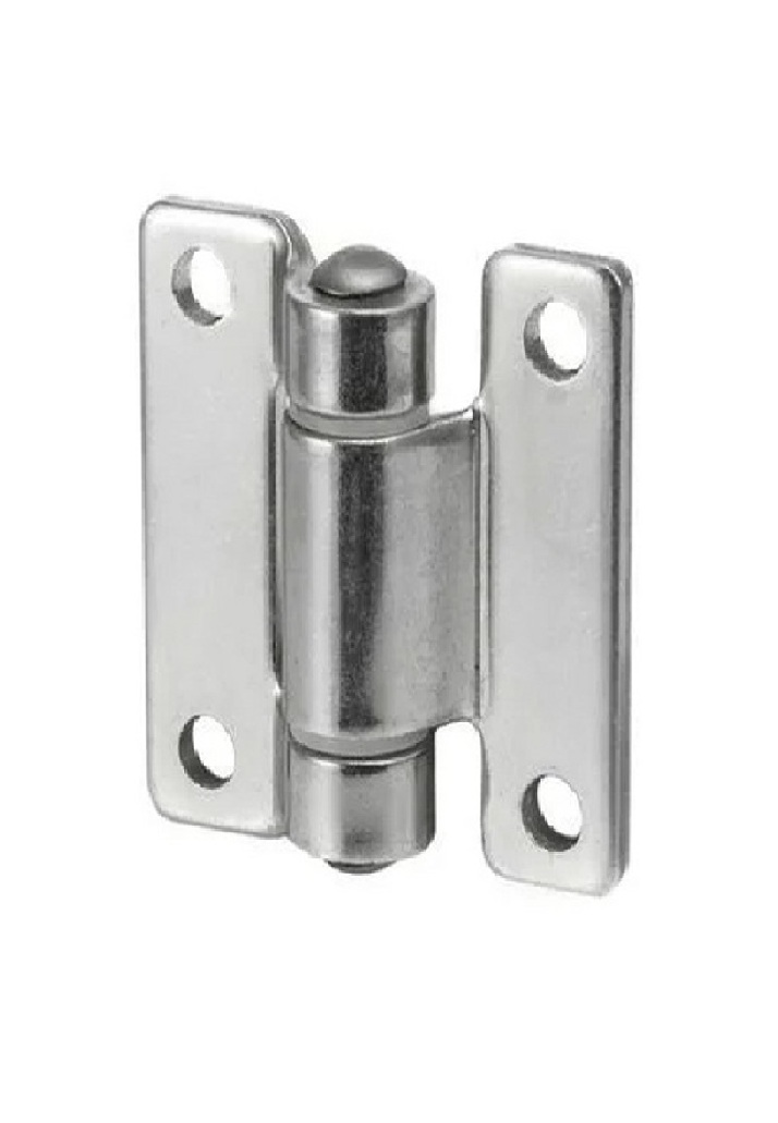 Dobradiça Plana 60x60 Zinc