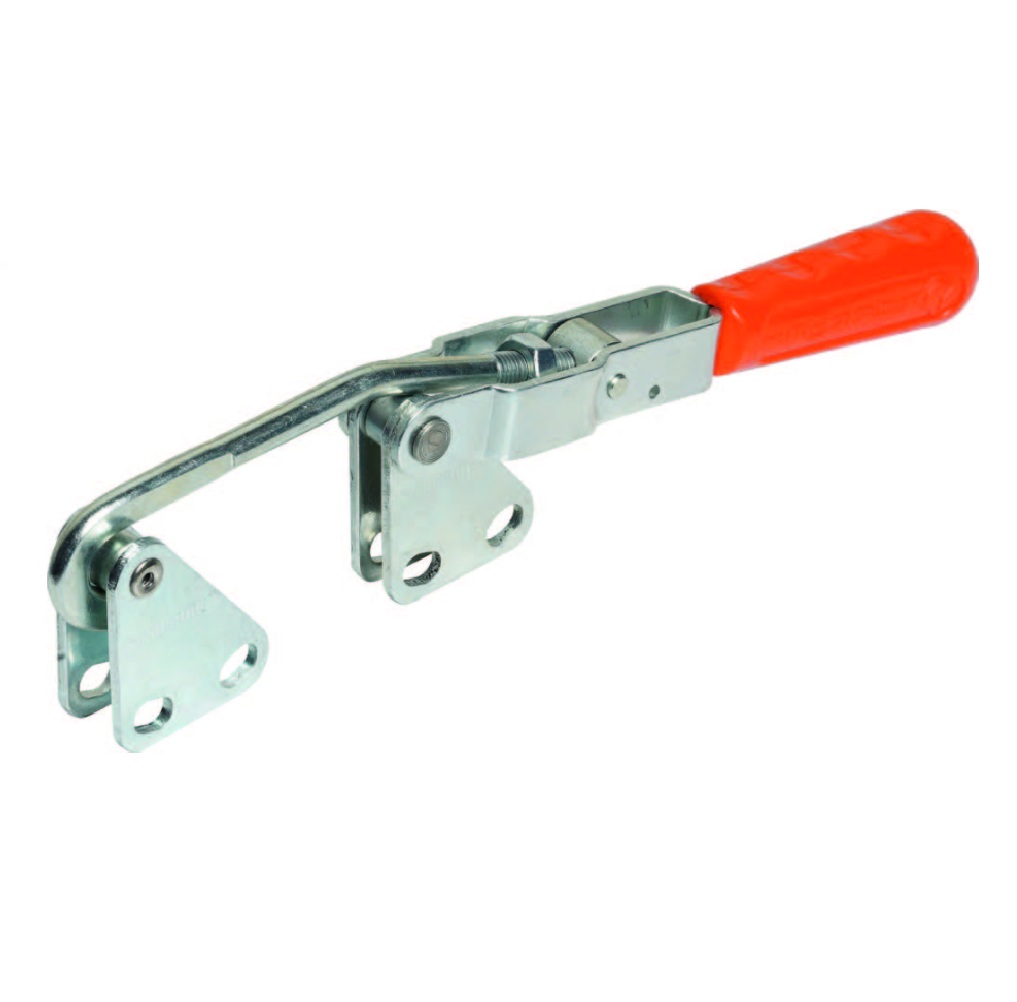 GRAMPO DE FIXAÇÃO HORIZONTAL COM BRAÇO EM C - GANCHO