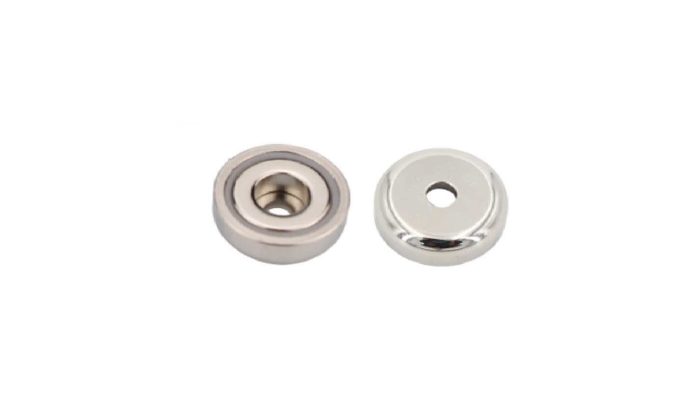 Magnetico Neodymium c/ furo Cilindrico 5Kg