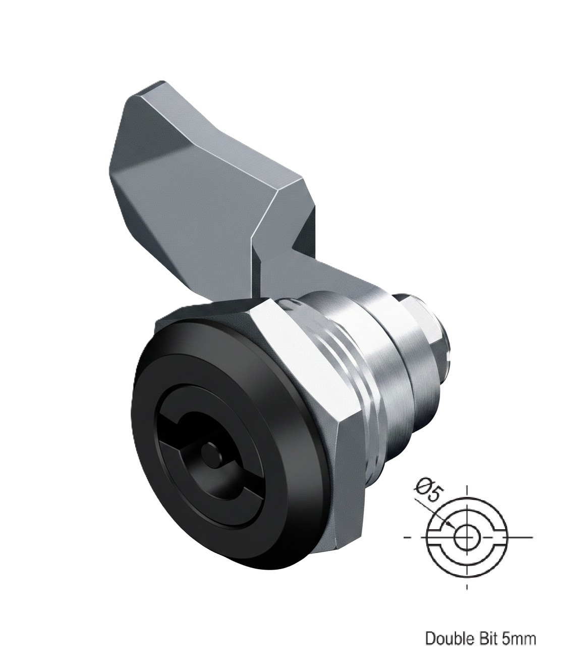 Fecho Zamak Double Bit 5mm SW