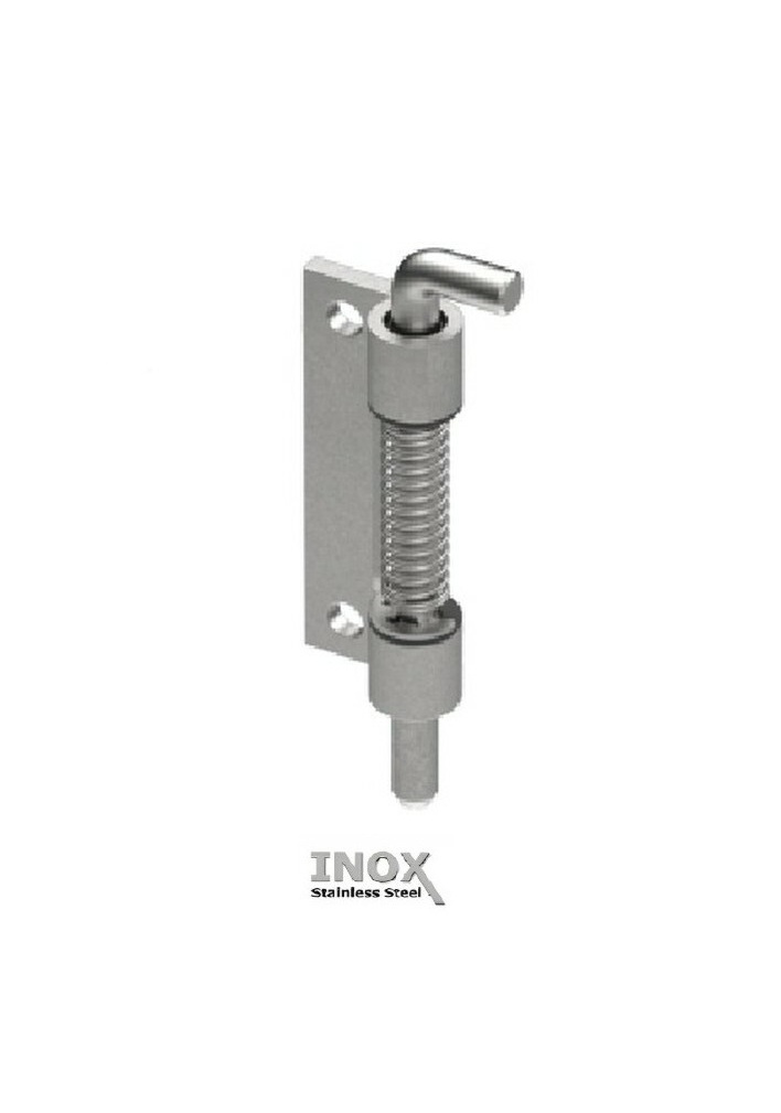 Dobradiça Interna INOX c/mola 90º - LH - Pino D.6