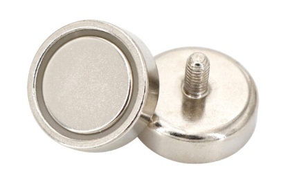 Magnetico Neodymium c/ Perno M10 250Kg