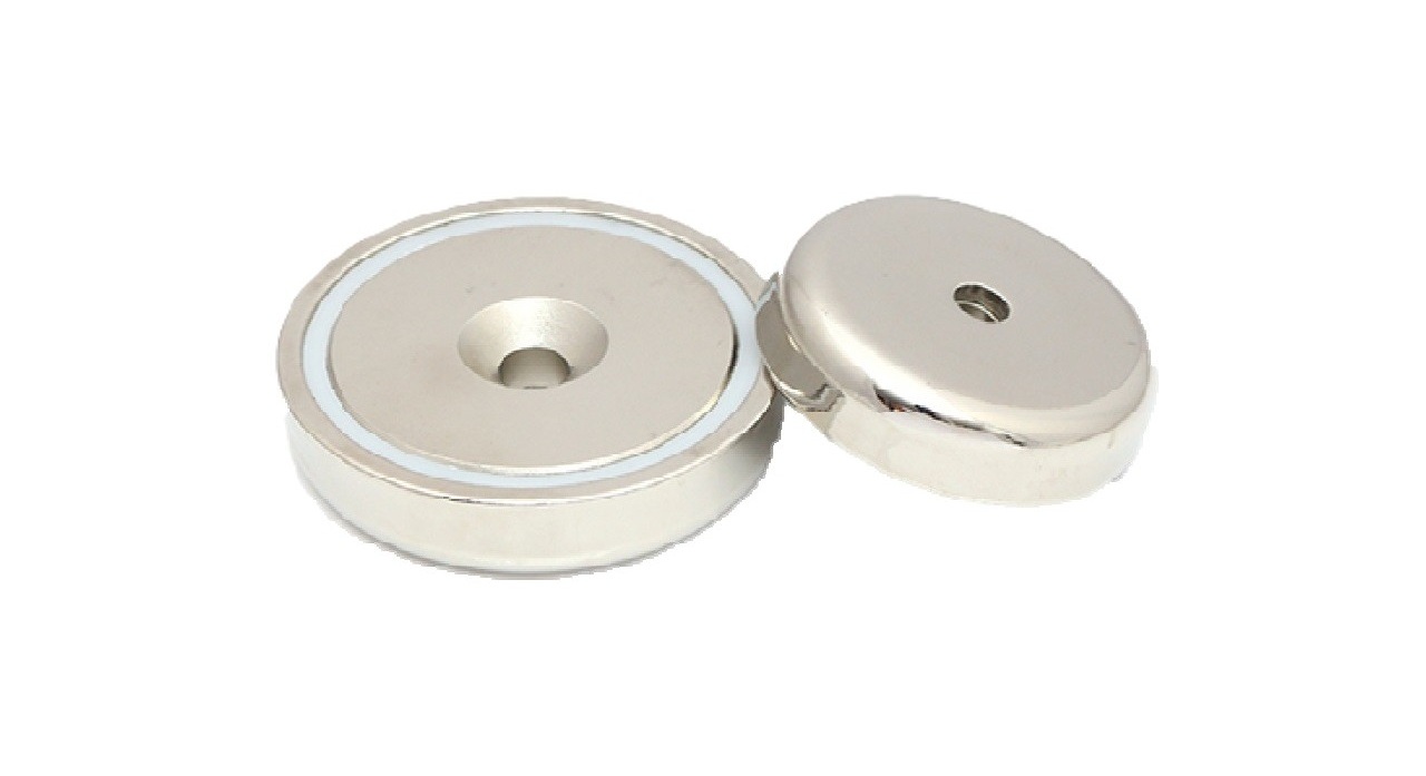 Magnetico Neodymium c/ furo Cónico 280Kg