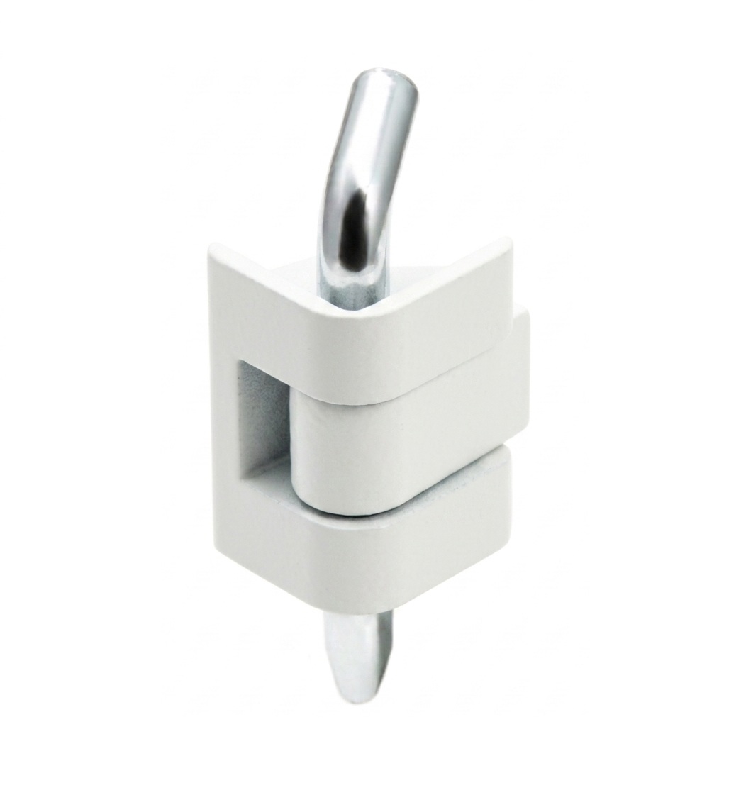 Dobradiça De Canto Zamak RAL 9010