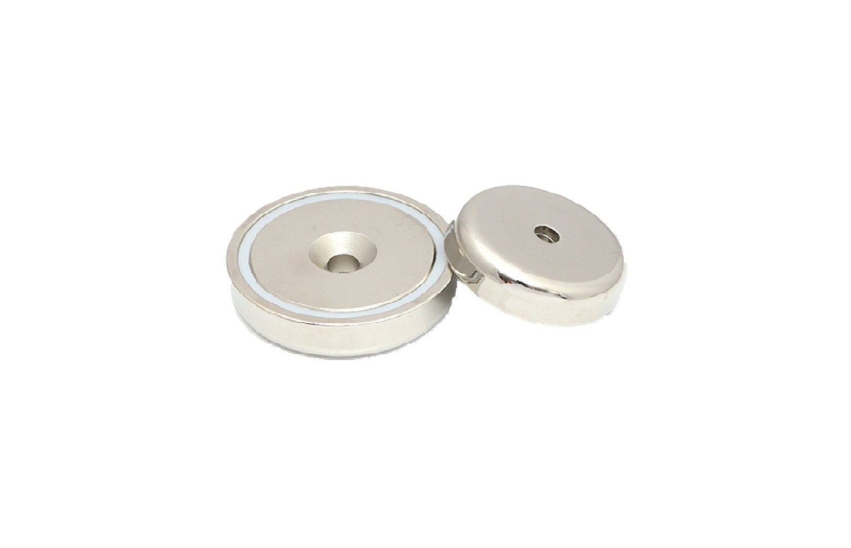 Magnetico Neodymium c/ furo Cónico 75Kg