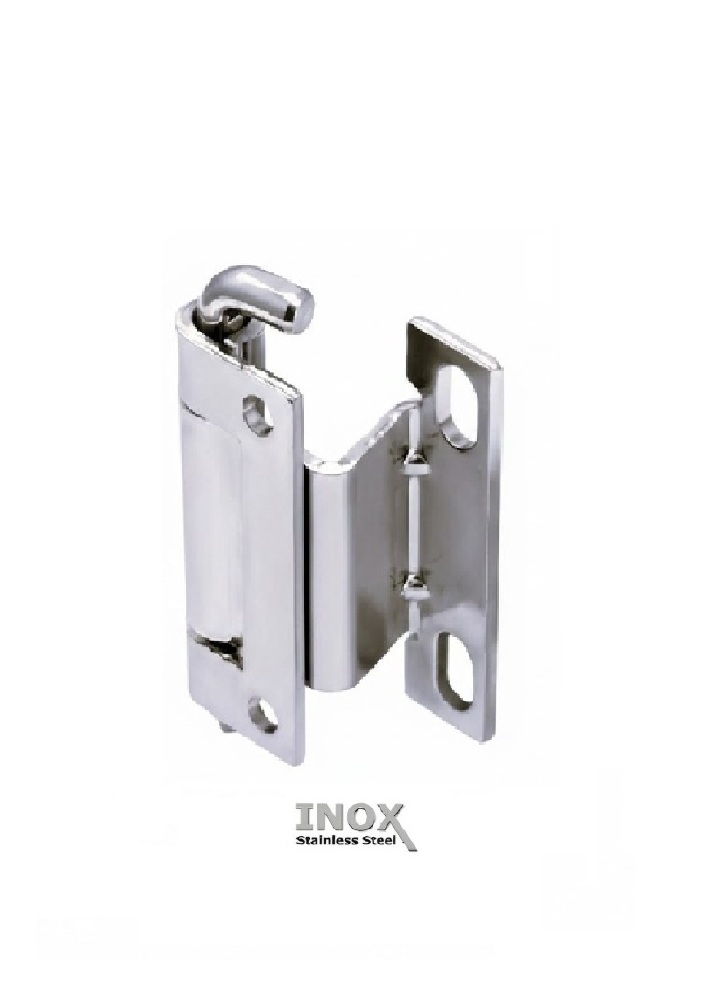 Dobradiça  Interior Inox 120º
