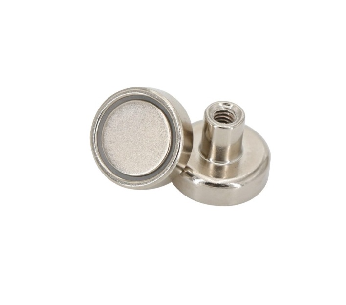 Magnetico Neodymium c/ Perno de Rosca Interior
