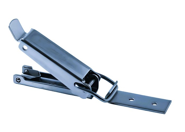 Fecho Tracção ZINC 30x193,5 com mola + Retem