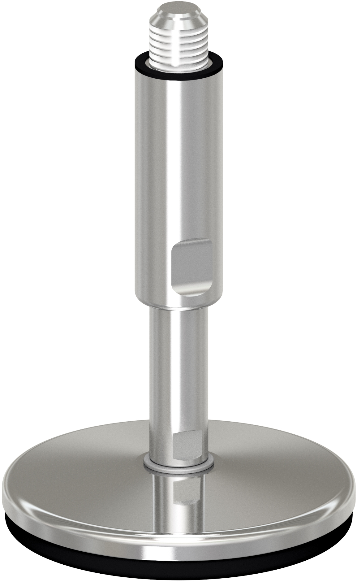 Stainless Steel Foot, Medium Load, Hygienic Screw, Articulated, Antislip, Technoclean