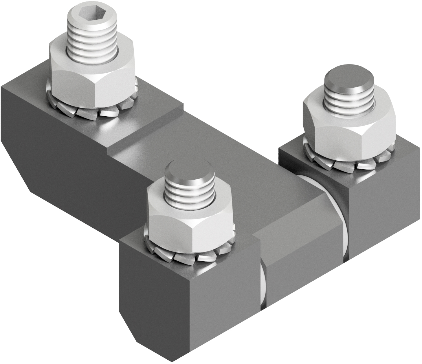 Stainless Steel Screw-on Hinge 40x45