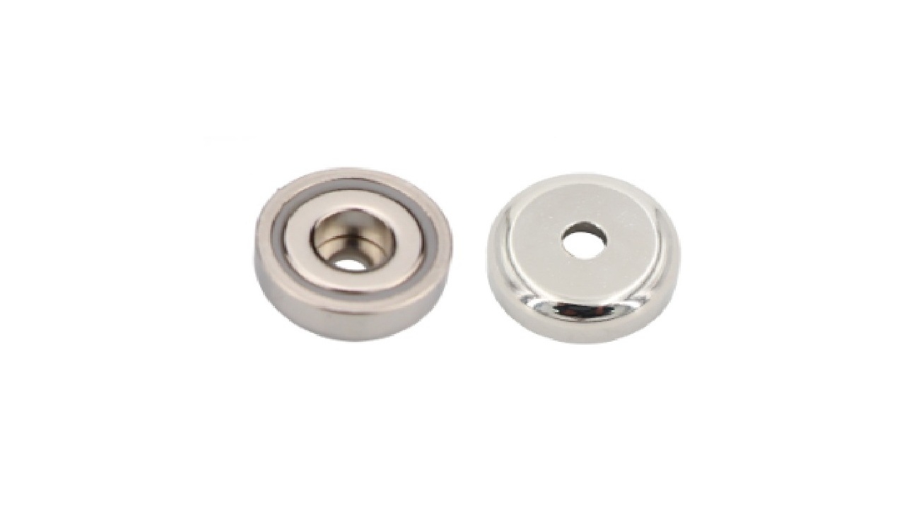 Magnetico Neodymium c/ furo Cilindrico 18Kg