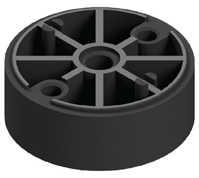 Polyamide extension for plastic bases 123 with antislip