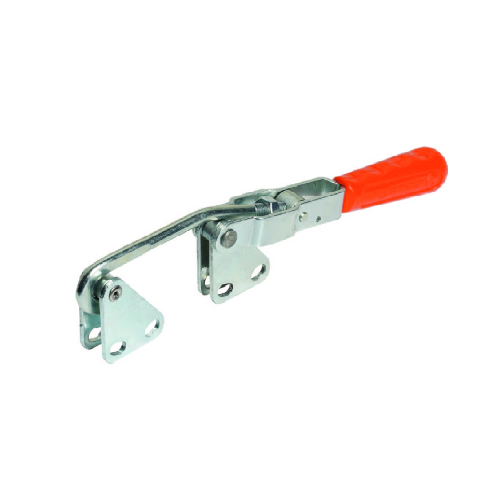 GRAMPO DE FIXAÇÃO HORIZONTAL COM BRAÇO EM C - GANCHO