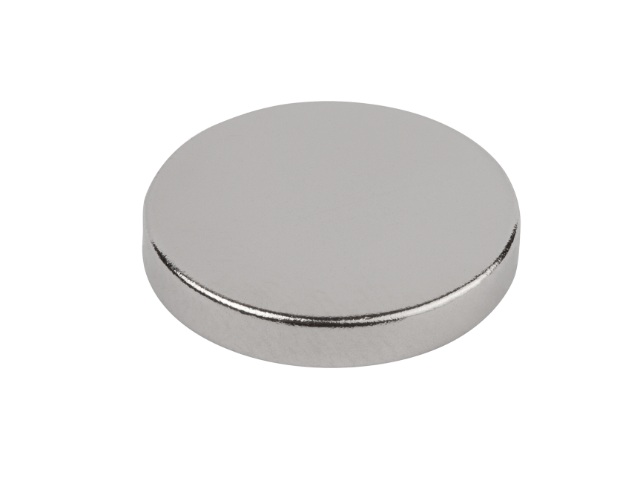 MAGNETICO DISCO NIQUELADO, D=18, H=3 NdFeB 33N