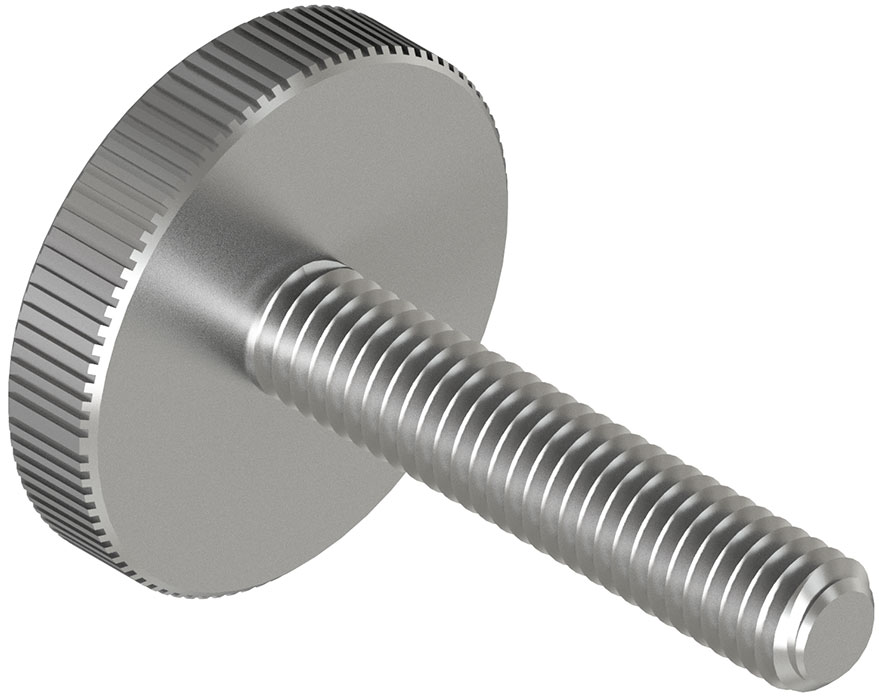 Stainless Steel Knob Male, T-shape