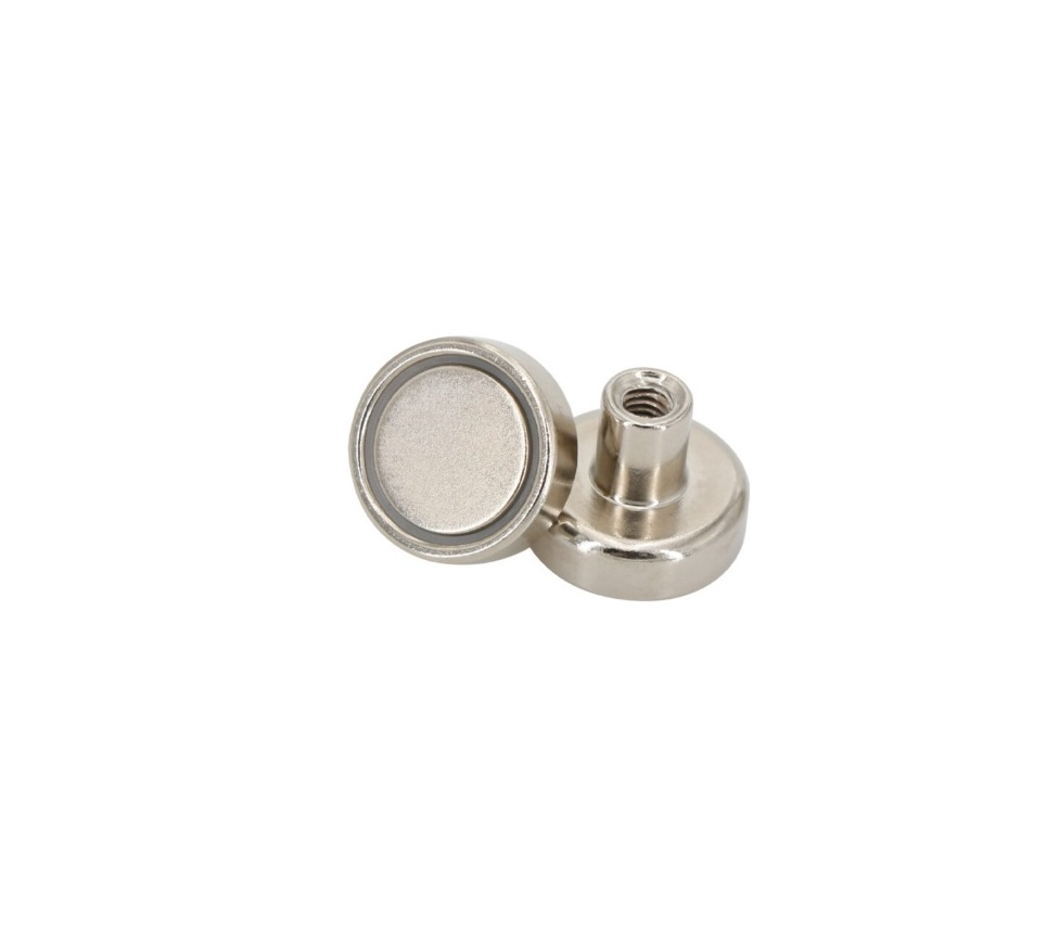 Magnetico Neodymium c/ Perno de Rosca Interior M4