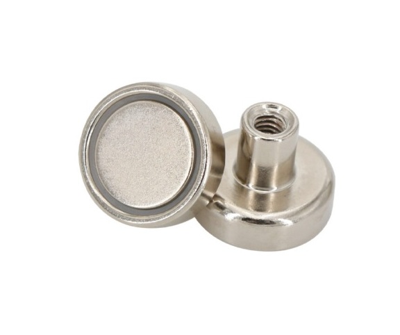 Magnetico Neodymium c/ Perno de Rosca Interior