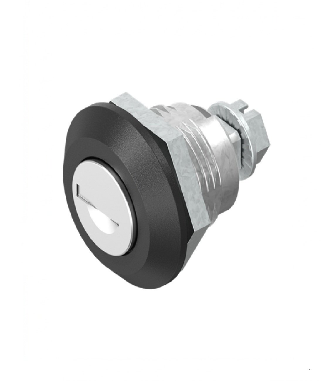 Fecho ¼ Zamak Preto C/ Chaves G9233 - SW
