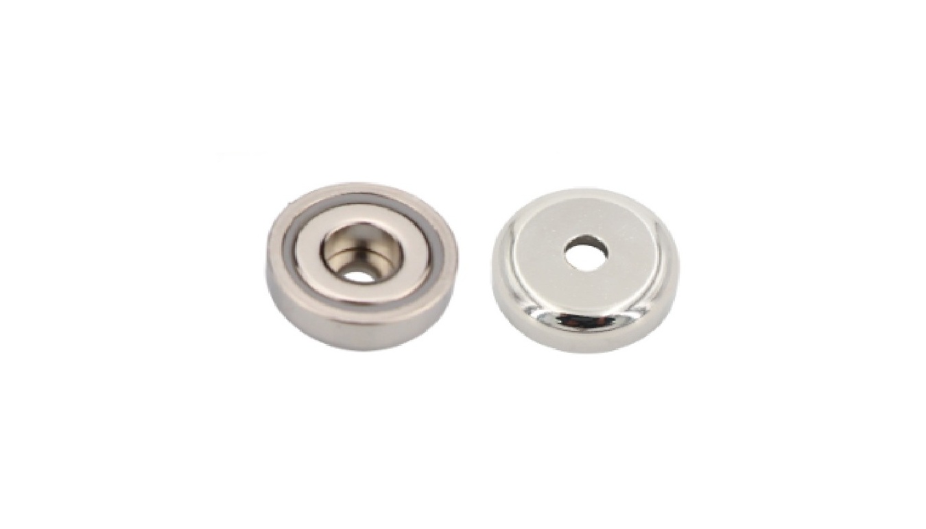 Magnetico Neodymium c/ furo Cilindrico 10Kg